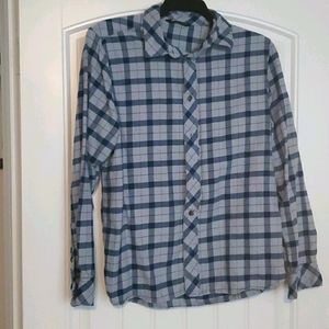 Flannel North Face Button up